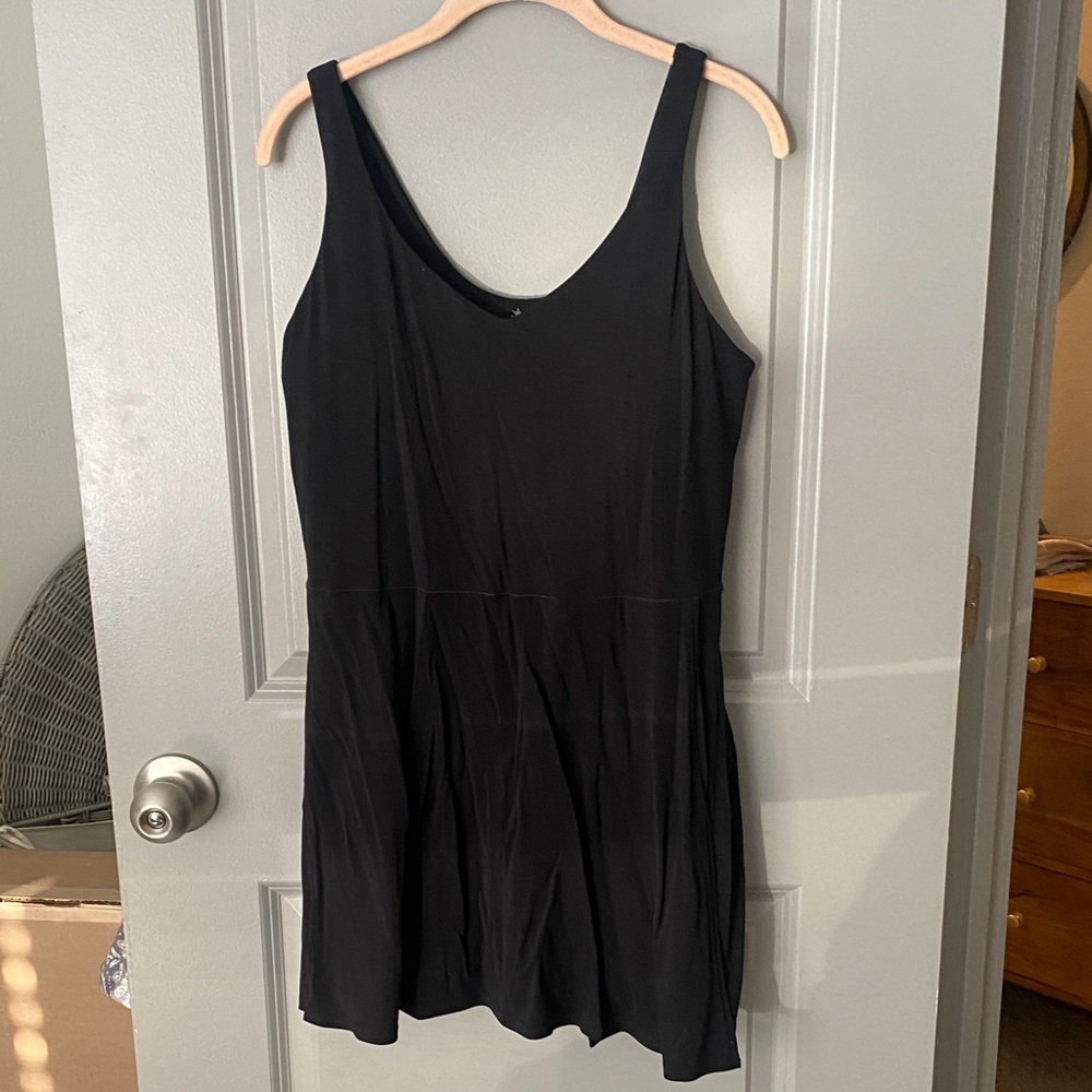 Aerie Black Athletic Dress